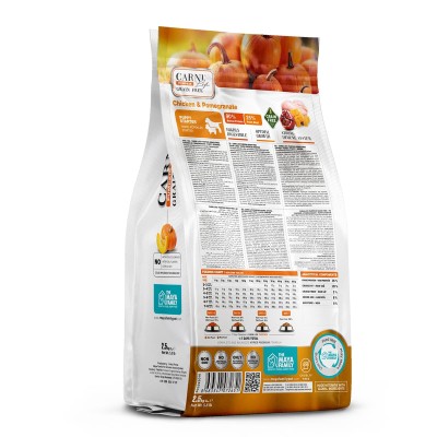 Maya Family Carni Life Pumpkin Grain Free 2.5kg Ξηρά Τροφή για Κουτάβια με Κοτόπουλο και Ρόδι