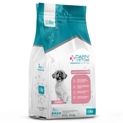 Maya Pet Family Carni Vet Diet Adult Dog Mini Allergy Defence Turkey - Πλήρης Ζωοτροφή 2Kg