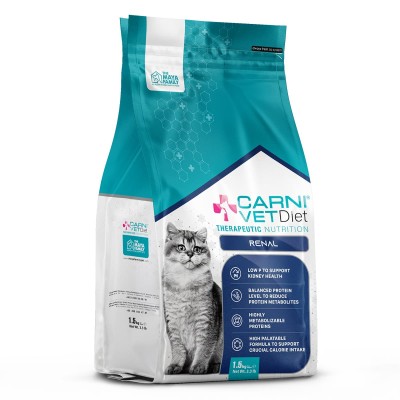 Maya Pet Family Carni Vet Diet Adult Cat Renal  - Πλήρης Ζωοτροφή 1.5 Kg