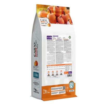 Maya Family Carni Life Pumpkin Grain Free 7kg Ξηρά Τροφή Για Ενήλικους Σκύλους Μίνι με Αρνί και Μύρτιλο