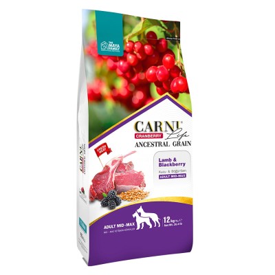 Carni Life Cranberry Ancestral Grain Ενήλικος σκύλος μοσχάρι δαμάσκηνο 2.5kg