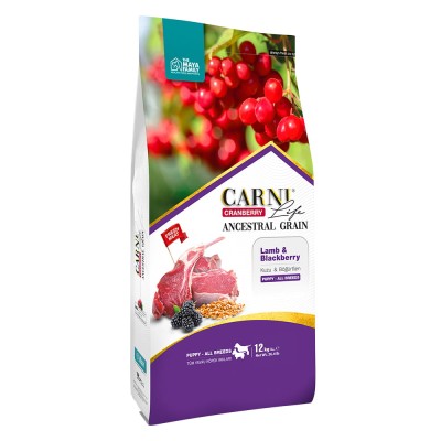 Carni Life Cranberry Ancestral Grain Puppy αρνί μύρτιλο 12kg