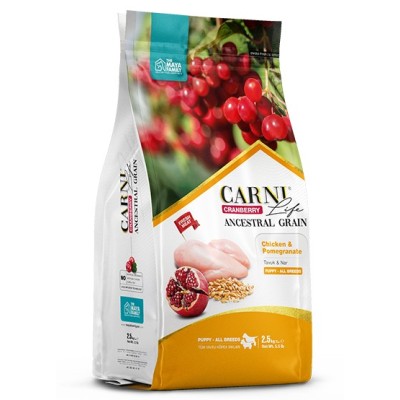 Maya Family Carni Life Cranberry 2.5kg ξηρά τροφή για κουτάβια με κοτόπουλο και ρόδι