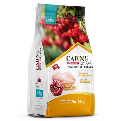 Maya Family Carni Life Cranberry 2,5kg ξηρά τροφή για μικρόσωμα κουτάβια με κοτόπουλο και ρόδι